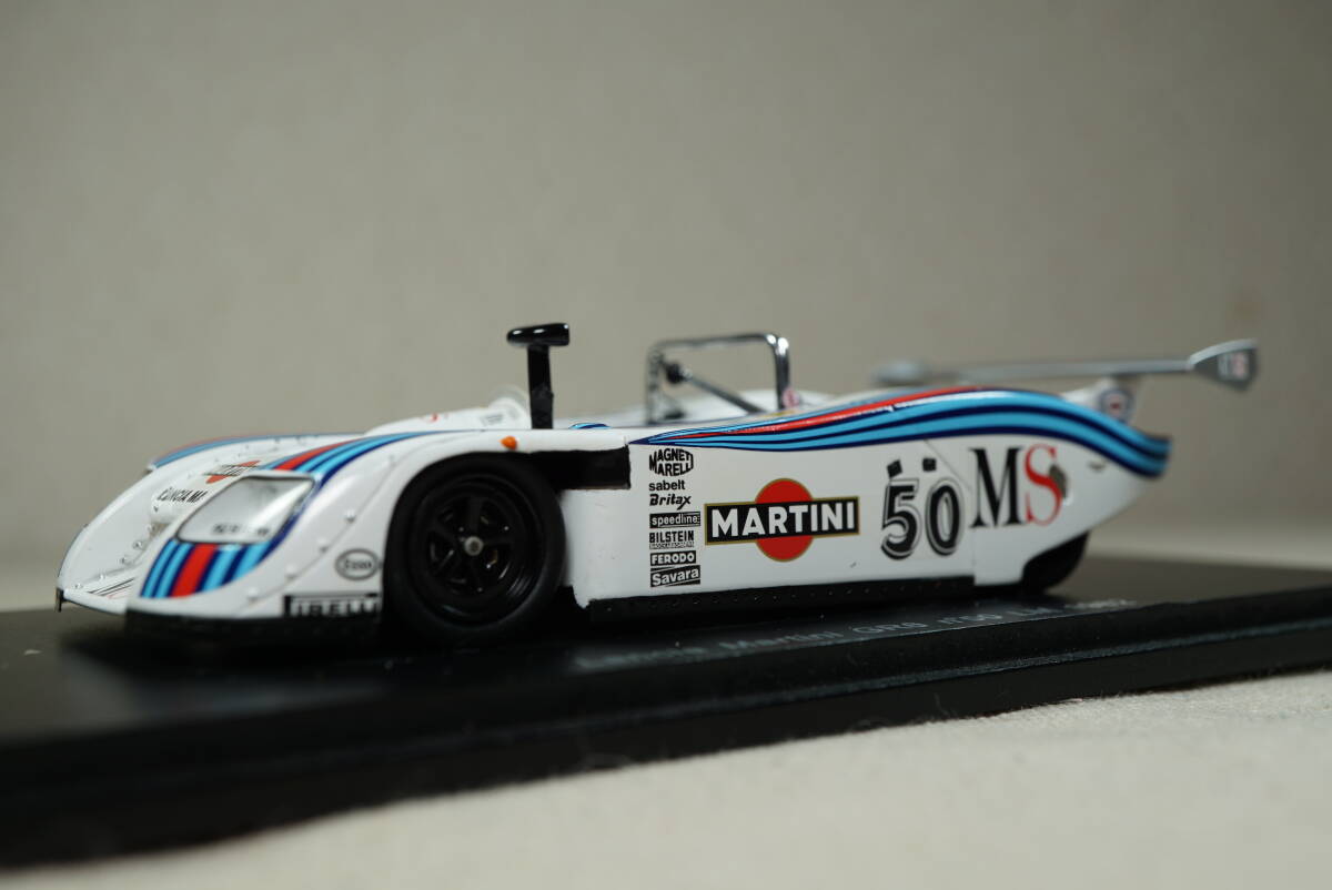 1/43 タバコデカール加工 ルマン spark Lancia LC1 #50 MARTINI 1982 Le Mans 24h ランチア マルティニ GR.6 GR6拍卖
