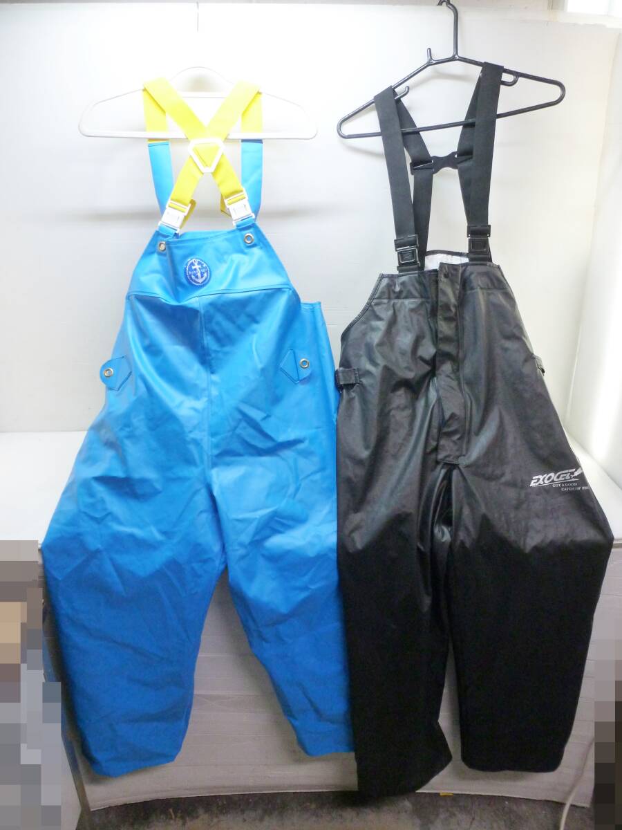 貿 N9552b ウェーダー 2着セット MARINE RELY FREK EXOCEL拍卖