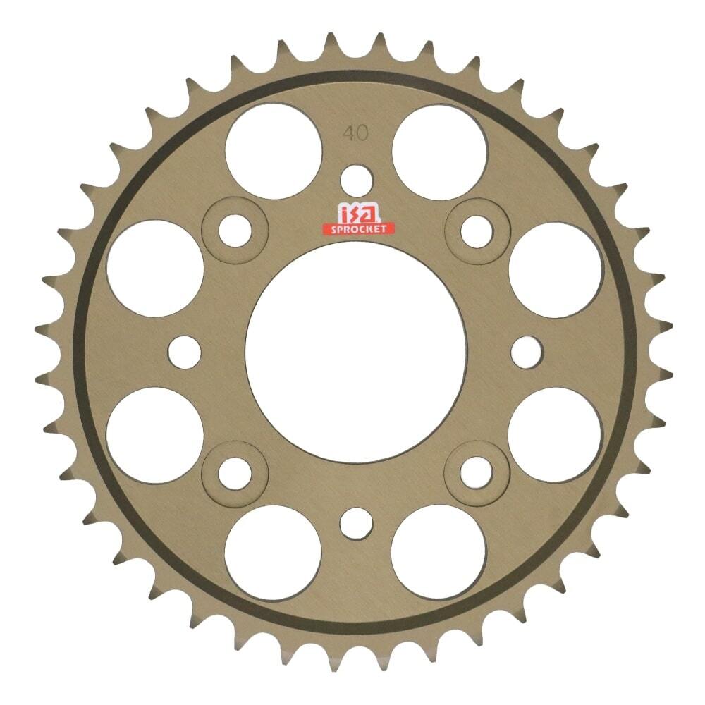 ISA アルミリアスプロケット 428サイズ 40T スーパーカブ JA44/59/45/60 ハンターカブ JA55/JA65 用拍卖