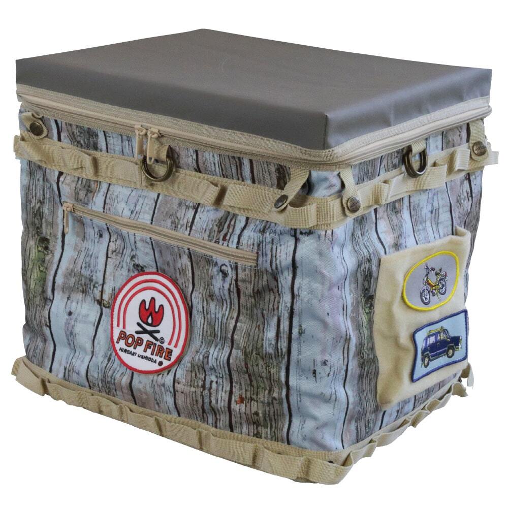 ジャムズゴールド SMASHPOP 保冷 シートバック 40L JGC-1070 ヒッコリー キャンプ&バイク拍卖