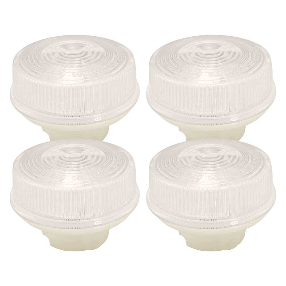 ホンダ リトルカブ クリア ウインカーレンズ 4個セット ウェッジ球付属拍卖