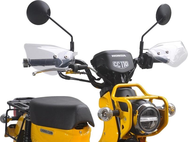 旭風防 ホンダ スーパーカブ ナックルバイザー クロスカブ110 JA45用 クリア M1-03拍卖