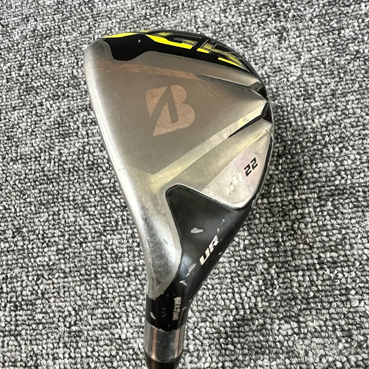 ★中古 左用 ブリヂストン TOUR B JGR 4番ユーティリティ(22°) ツアーステージ VD-50【S】拍卖