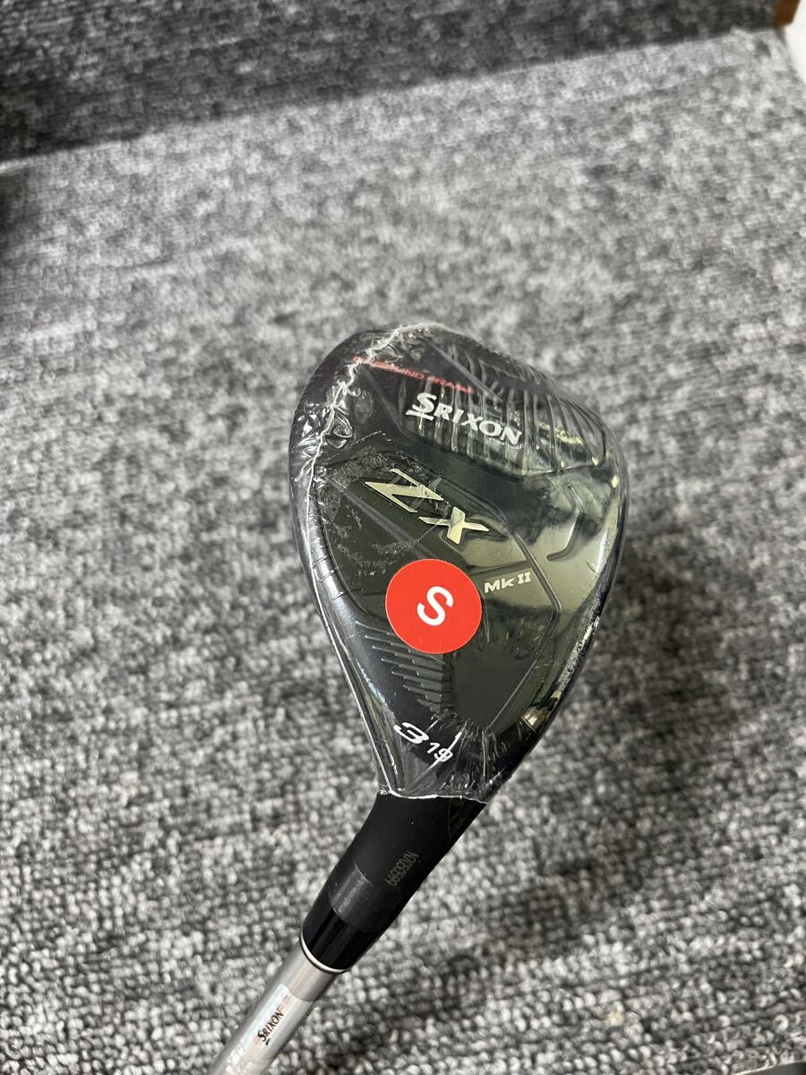 ★新品未使用 ダンロップ SRIXON ZX MK II 3番ユーティリティー 19° 純正ディアマナ ZX-II 【60S】拍卖