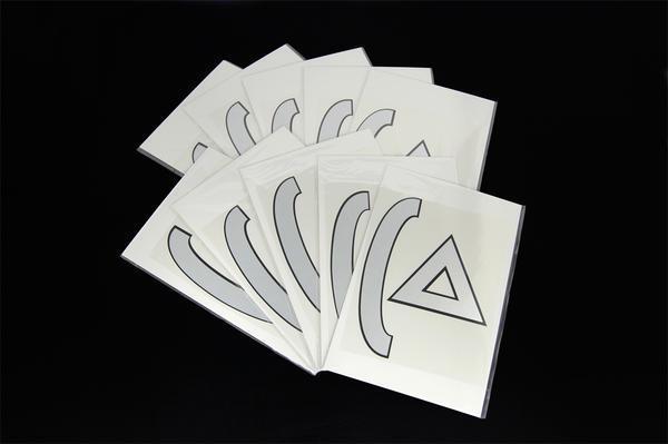 原付2種用 三角ステッカー 10枚セット 新品 バイクパーツセンター拍卖