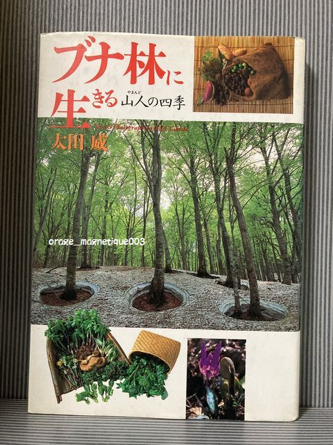 古本 ブナ林に生きる 山人の四季 太田威 平凡社 帯なし 1994年 単行本 本 30年以上前の本 スレ等あり 平成6年 1994 中古拍卖
