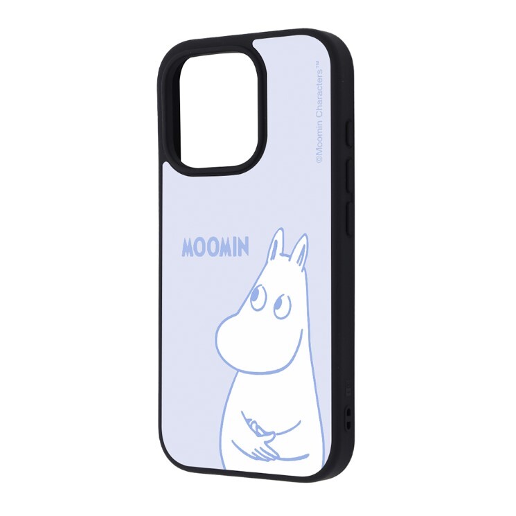iPhone16Pro ケース ムーミン ブルー キャラクター グッズ 耐衝撃 スマホ カバー アイフォン アイホン拍卖