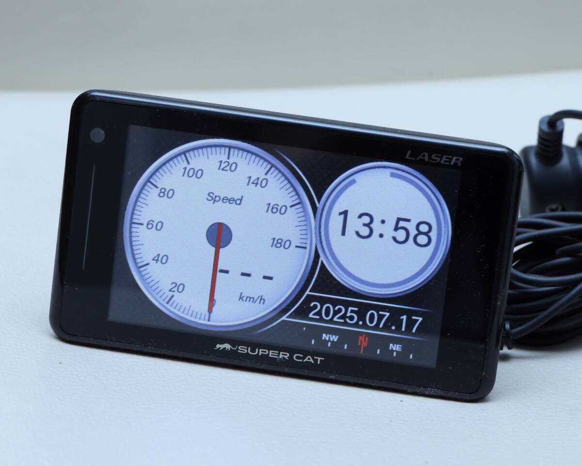 ★ ユピテル YUPITERU SUPER CAT レーザー&レーダー探知機 GS203(A360α、LS310、Z110L、GS203同等品) 中古品 ★拍卖