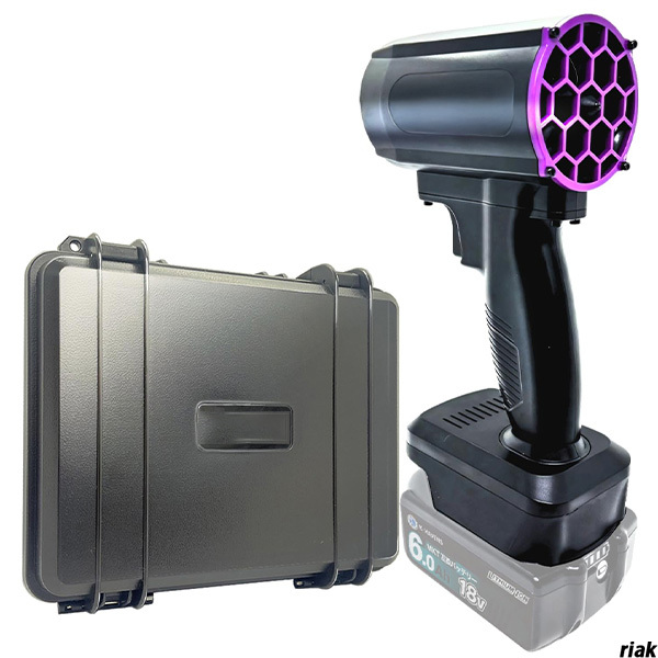 【ブラシレスモーター搭載したブロワー】 洗車ブロワー 18Vバッテリー対応 強力 ハードケース付属 庭掃除 軽量 片手操作拍卖