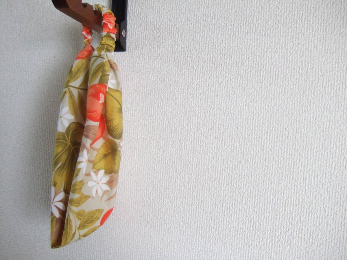 ★即決★ハンドメイド モンテスラ グレー コットンのゆるターバン***ヘアバンド リゾートにも 海や山のお供に ノンストレス拍卖