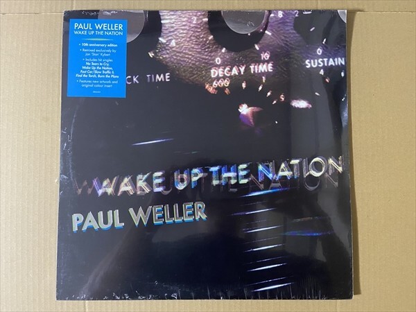 シールド未開封 Kevin Shields (My Bloody Valentine)コラボ曲 Jam Bruce Foxton参加 他 Paul Weller Wake Up The Nation リマスター盤 LP拍卖