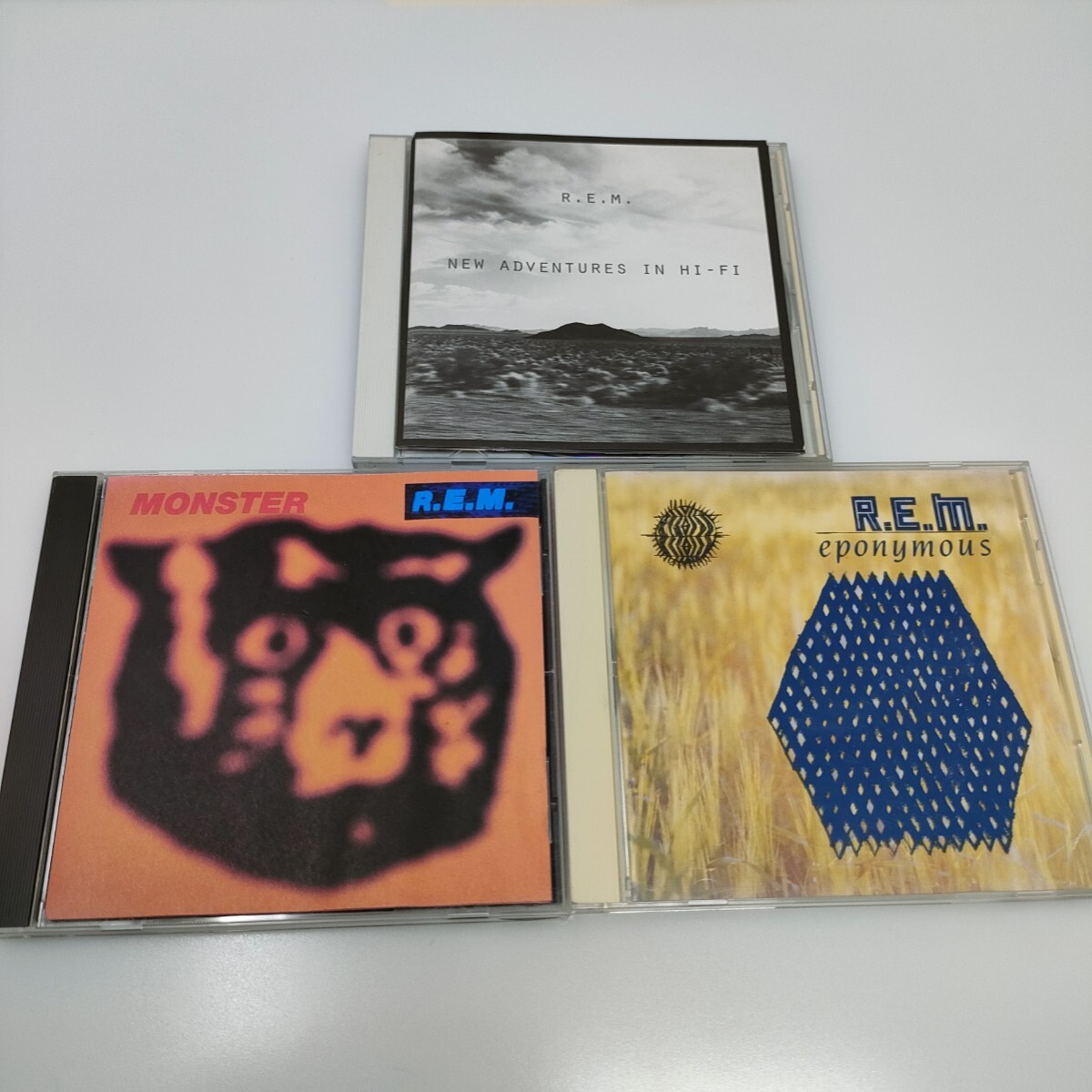 CD 3枚セット R.E.M. / 国内盤 NEW ADVENTURES IN HI-FI / 国内盤 エニマス ベスト /輸入盤 monster モンスター 即決 送料込み拍卖