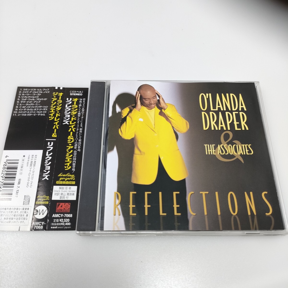 国内盤 CD オーランダ・ドレイパーO'Landa Draper & The Associate / Reflections リフレクションズ 即決 送料込み拍卖