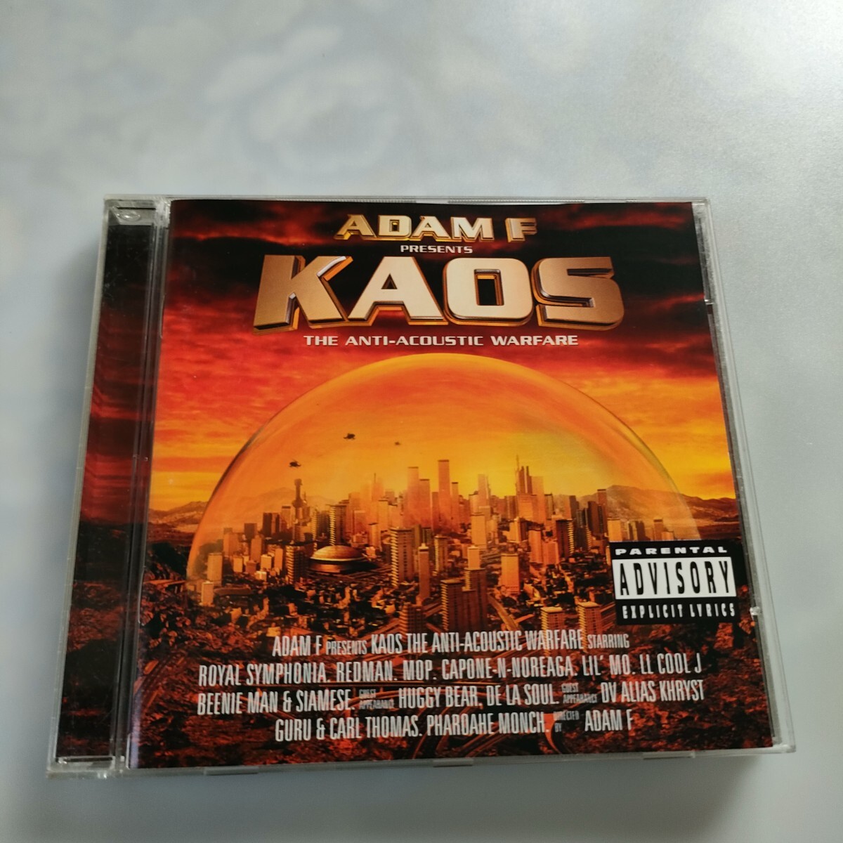 CD ADAM F / Kaos: The Anti-Acoustic Warfare アダムF 拍卖