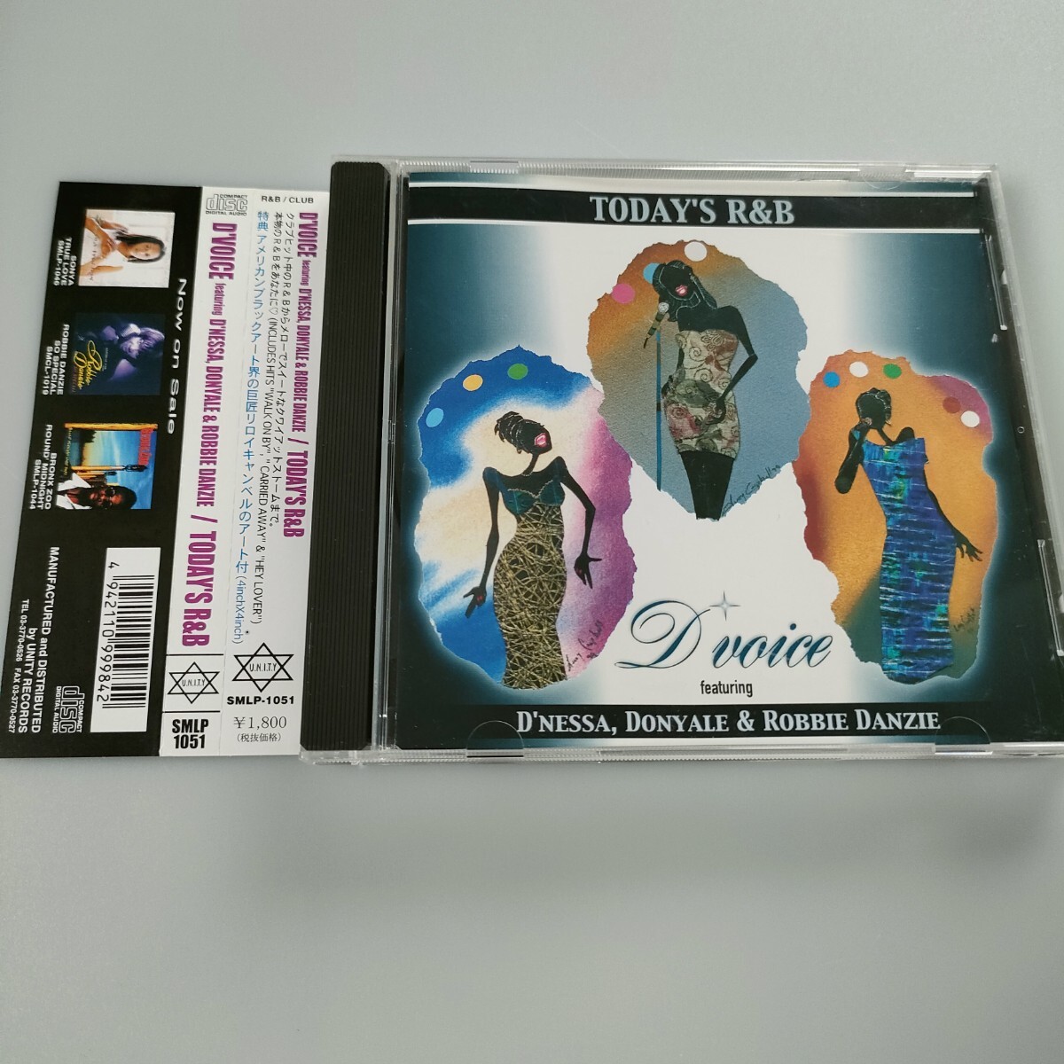 CD TODAY’S R&B / D’VOICE featuring D’NESSA DONYALE&ROBBIE DANZIE 即決 送料込み拍卖