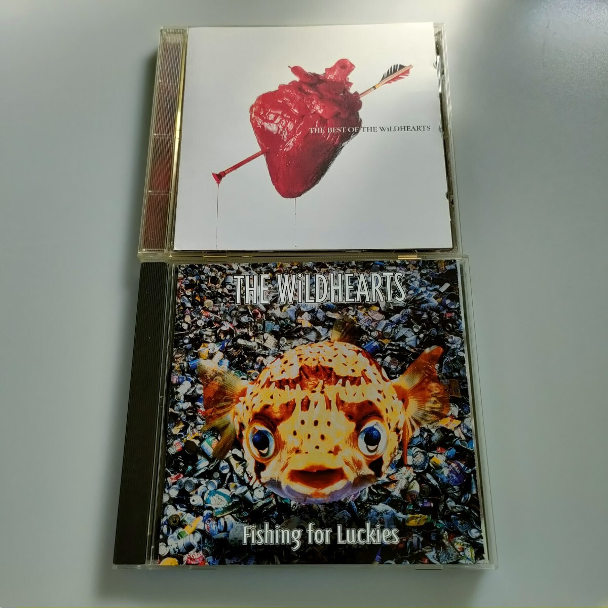 輸入盤 CD ワイルドハーツ2枚セット Best Of Wildhearts ベスト・オブ・ワイルドハーツ / fishing for luckies フィッシングフォー拍卖