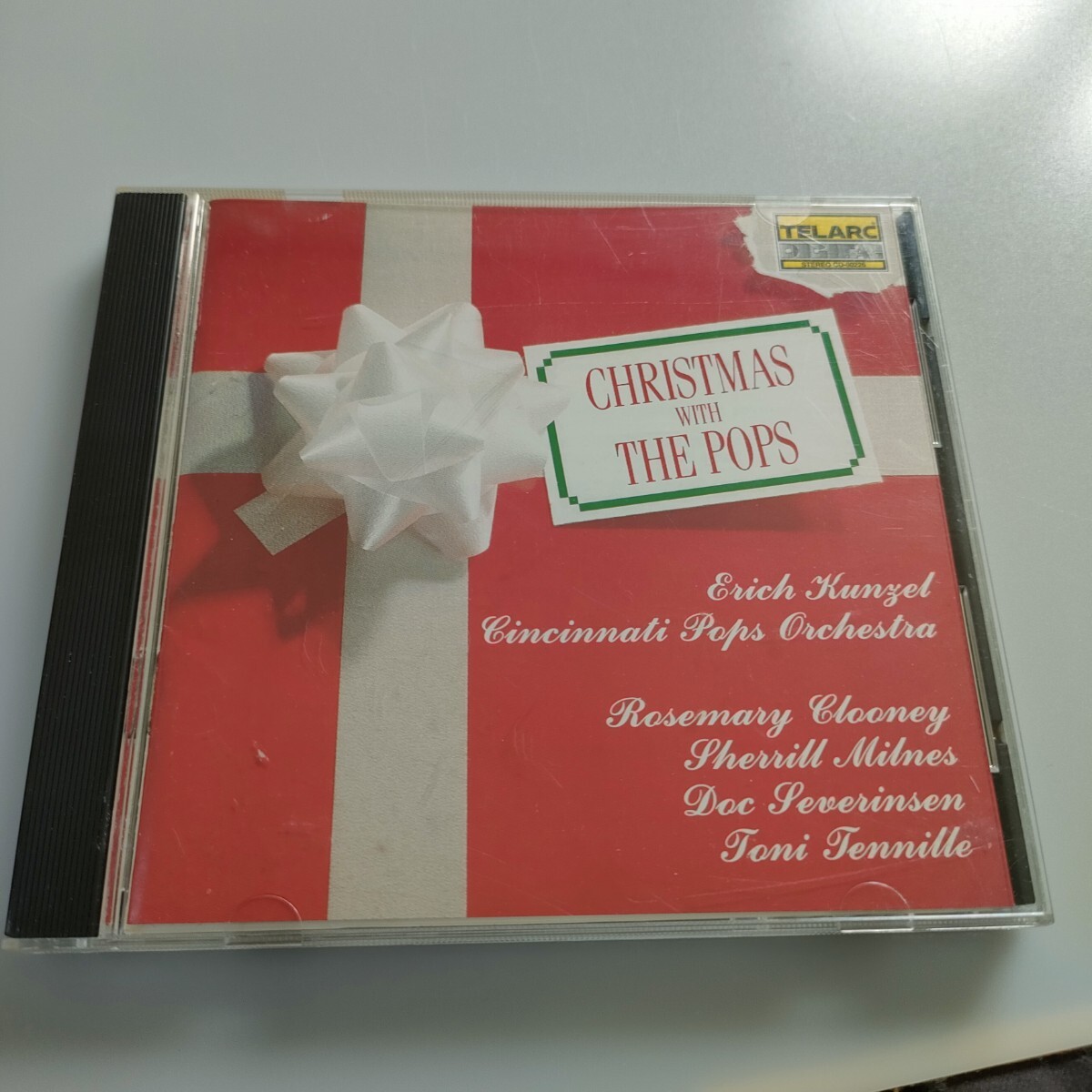 日本語解説付き TELARC 米盤 カンゼル指揮「シンシナティ・ポップス・クリスマス」シンシナティポップスオーケストラ 即決 送料込み拍卖
