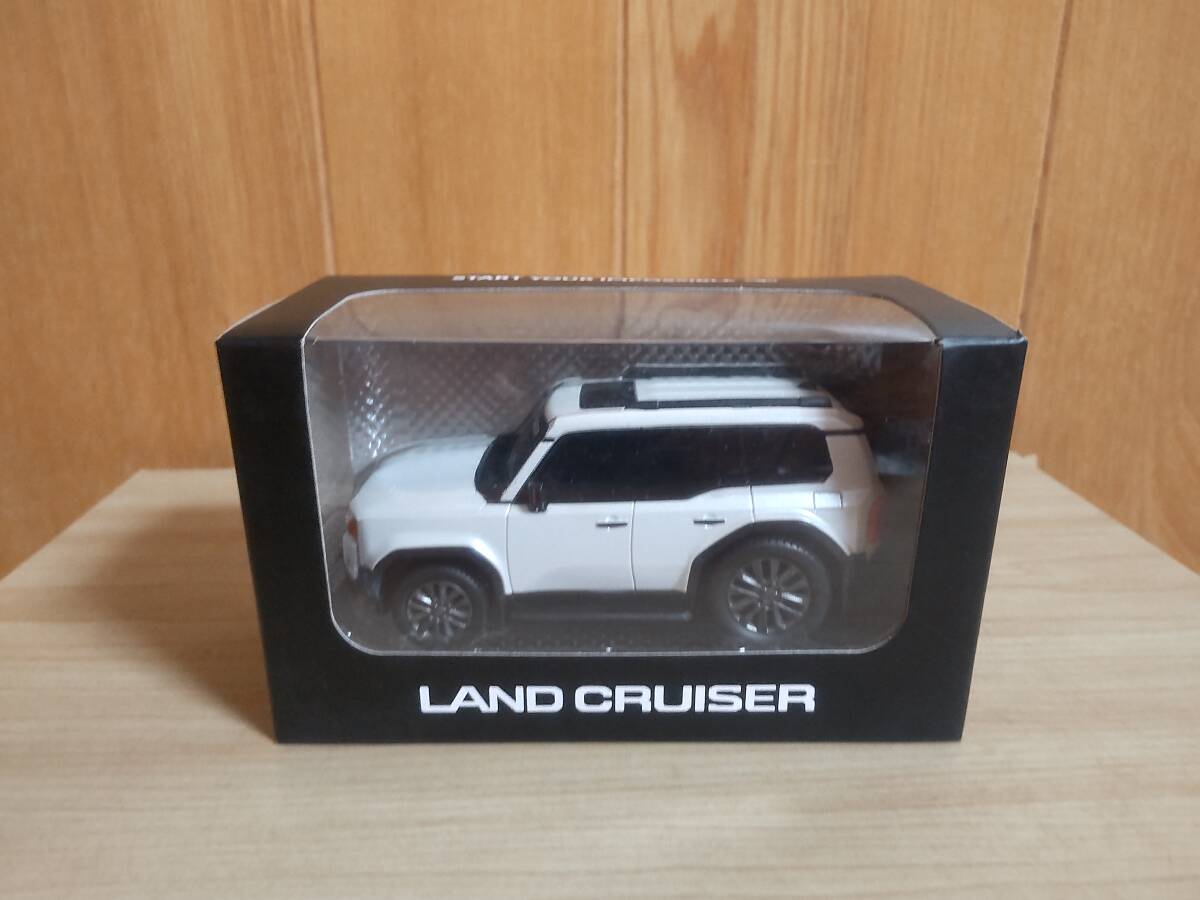 トヨタ ランドクルーザー 250 プルバックカー ホワイトパール 新品同様未使用 ミニカー フィギュア拍卖