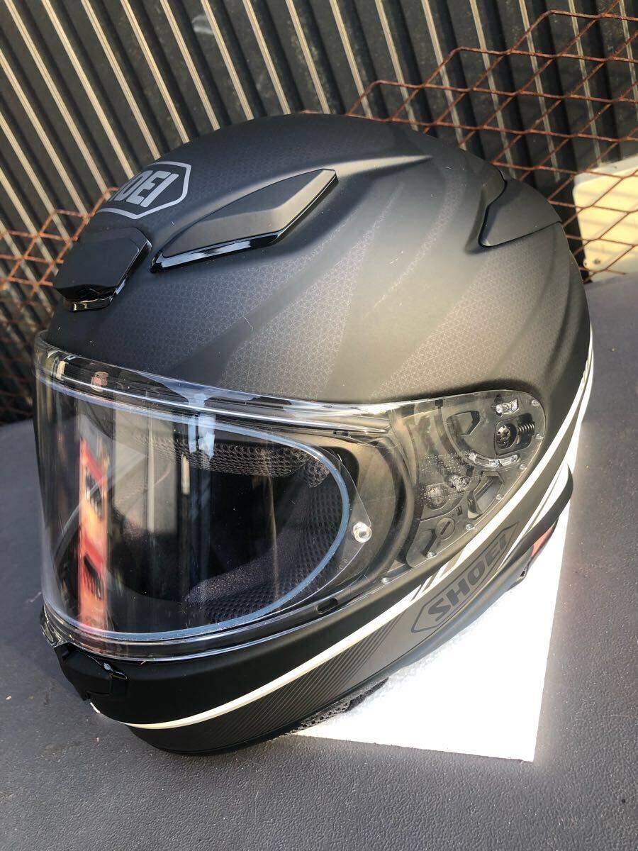 美品!ショウエイZ-8 ノクターン Mサイズ '21年12月製造 ピンロックEVO付き 内装洗濯済み 落下・転倒なし! SHOEI フルフェイス 袋付き拍卖
