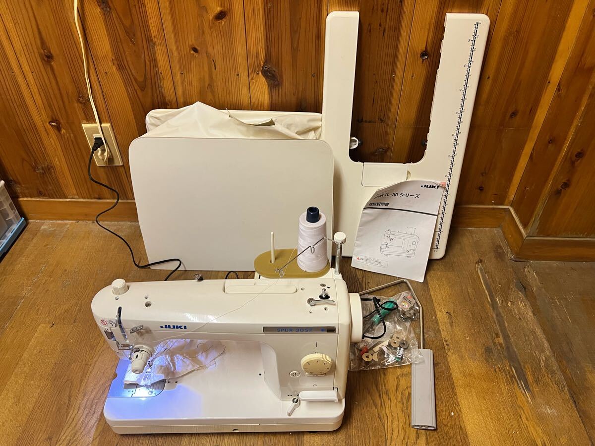 KH297720000 JUKI SPUR 30SP TL-30SP ミシン ジューキ 通電確認済み 簡単な動作確認のみ確認拍卖