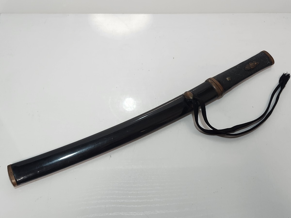 日本刀 脇差 拵 短刀 拵え 鮫皮柄 時代物 刀装具拍卖
