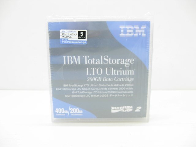 未使用・未開封◎IBM◎Total Storage LTO Ultrium◎データーカートリッジ K4303拍卖