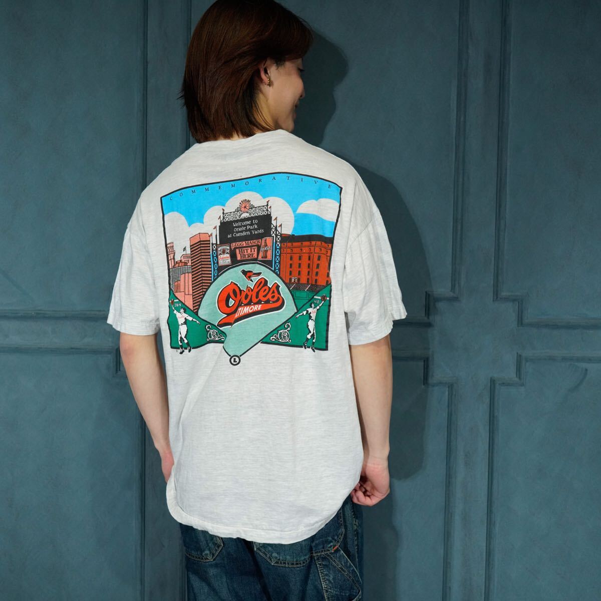USA VINTAGE Caribbean Dream PRINT DESIGN T SHIRT/アメリカ古着プリントデザインTシャツ拍卖