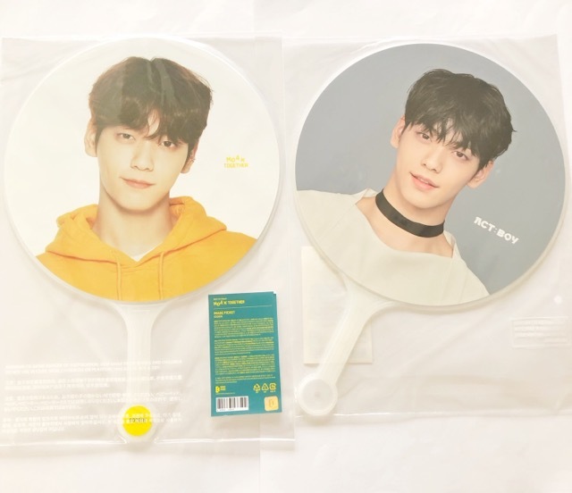 TOMORROW × TOGETHER TXT スビン うちわ 2枚セット【I1637-007】145拍卖