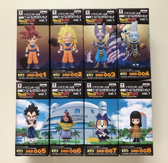 ドラゴンボールZ 劇場版ワールドコレクタブルフィギュア Vol.1 コンプ【G5044-007】106拍卖