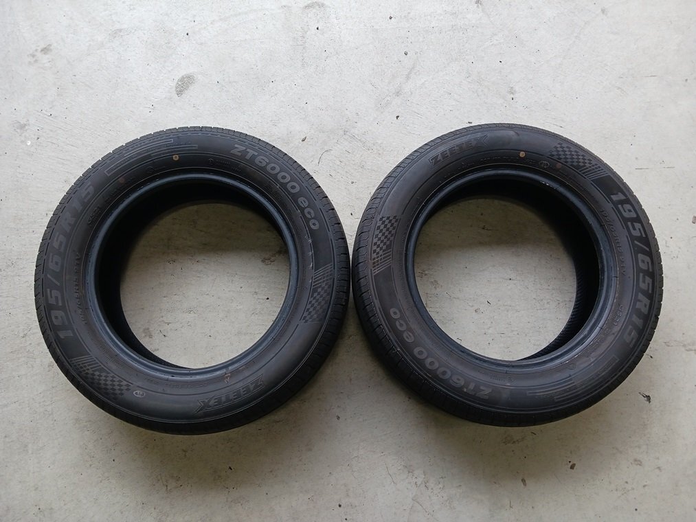 【 大幅値下げ!!】『psi』 ZEETEX ZT6000 eco 195/65R15(91V) ラジアルタイヤ2本セット 2022年拍卖