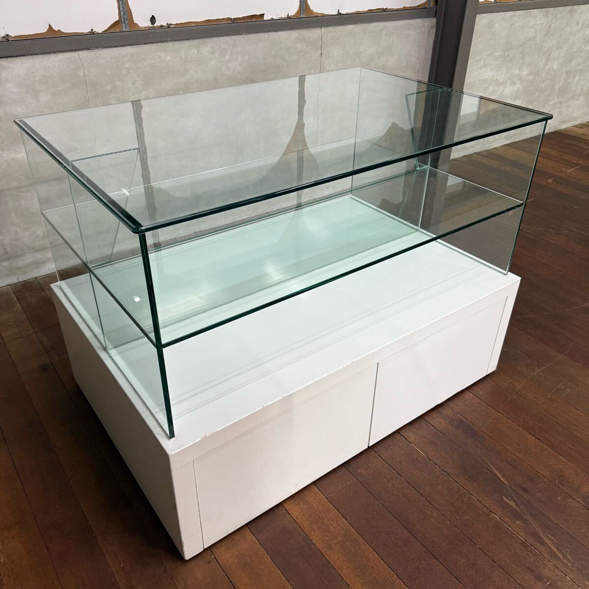 H17C2a 店舗什器 ショーケース ガラスショーケース 店舗ショーケース 陳列ケース コレクションケース ガラスディスプレイ拍卖