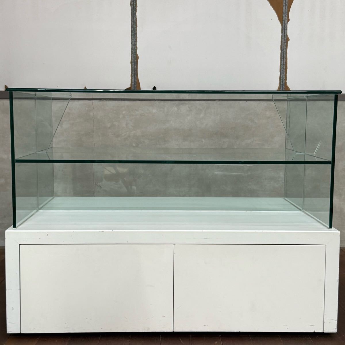 H17C2b 店舗什器 ショーケース ガラスショーケース 店舗ショーケース 陳列ケース コレクションケース ガラスディスプレイ拍卖