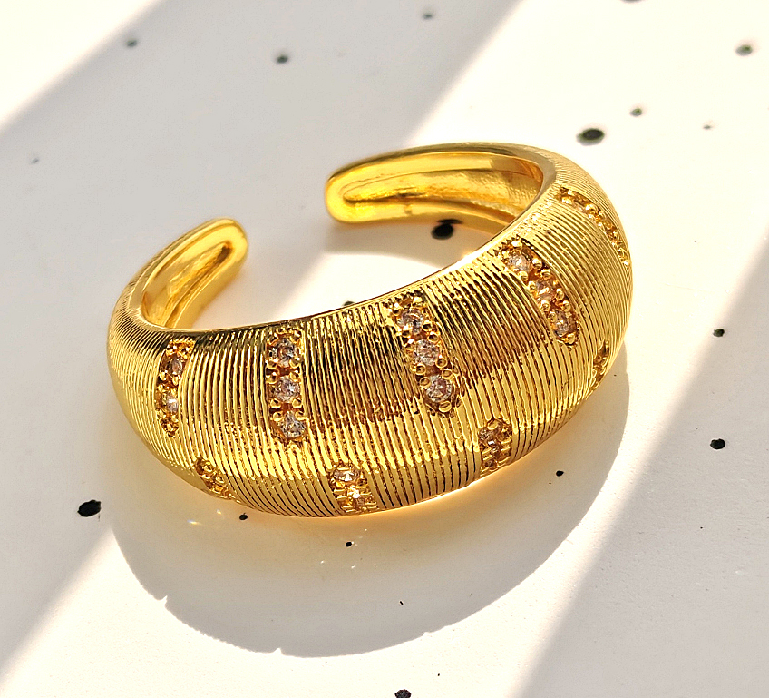 N2506152◆Bigstone◆【中世風】ファッション印象*豪華なリング*14号拍卖