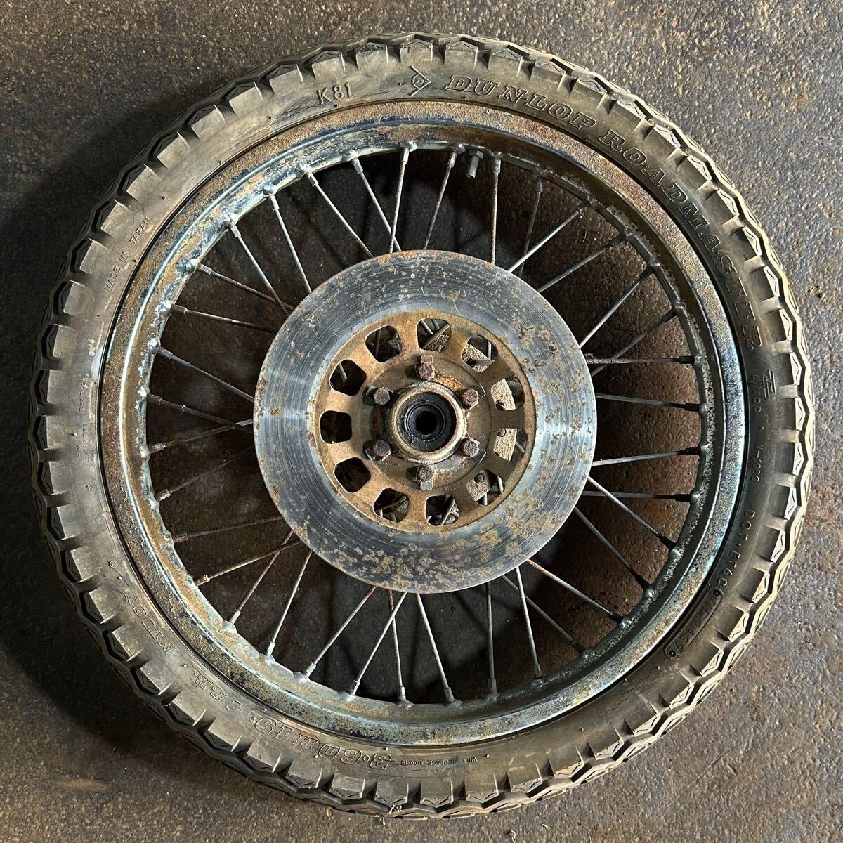 1J7 YAMAHA/ヤマハ GX750 純正 フロントホイール ブレーキディスクローター 検索/GX750/XS750拍卖