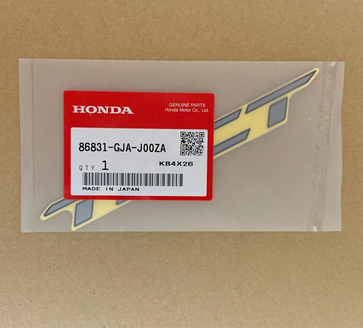 ホンダ純正品 タクト TACT ステッカー マーク ボディカ TYPE2 86831GJAJ00ZA 新品 GENUINE PARTS MADE IN JAPAN拍卖