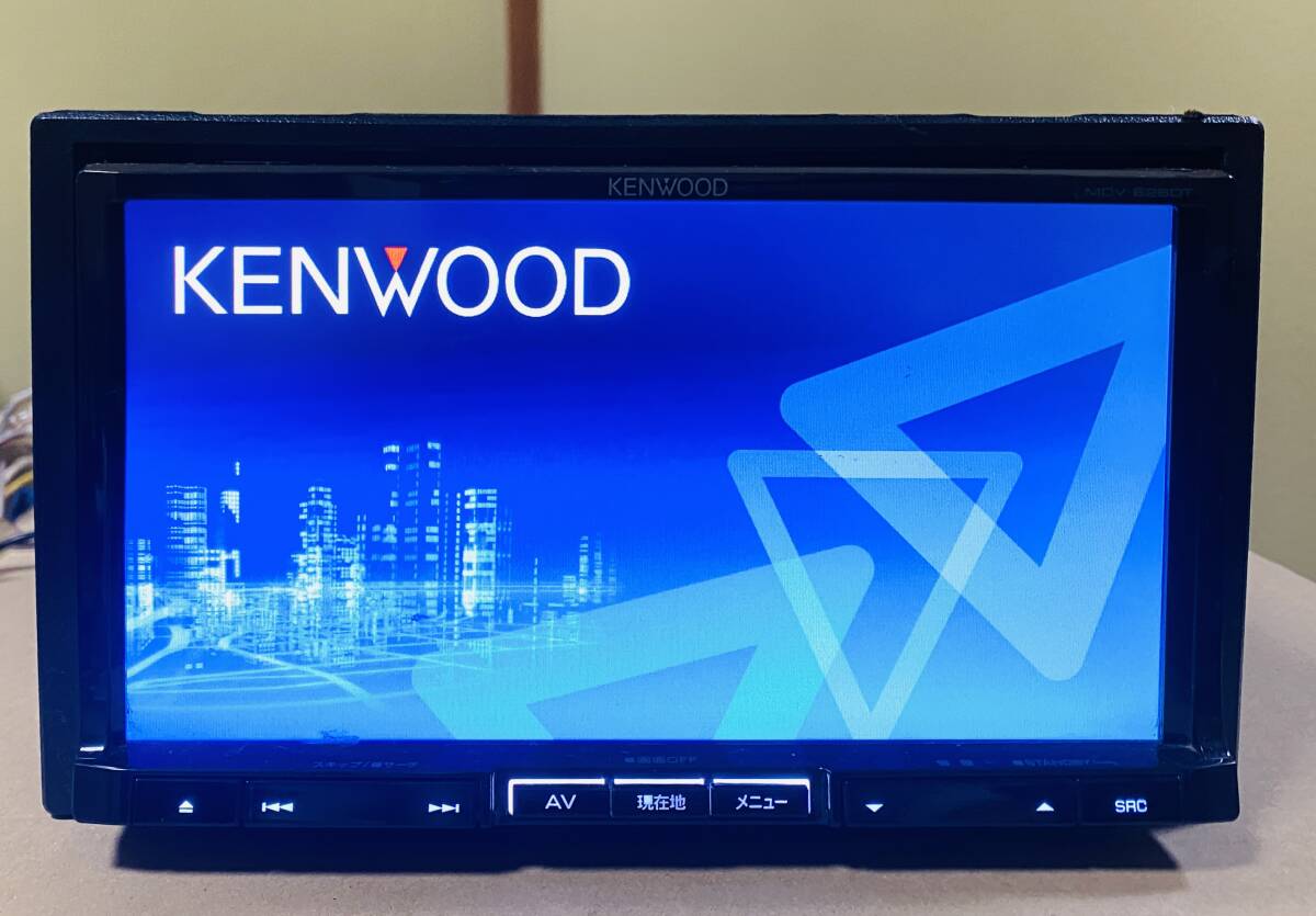 KENWOOD ケンウッド MDV-626DT 彩速ナビ カーナビ USB SD DVD 地デジテレビTV 2011年 ジャンク拍卖