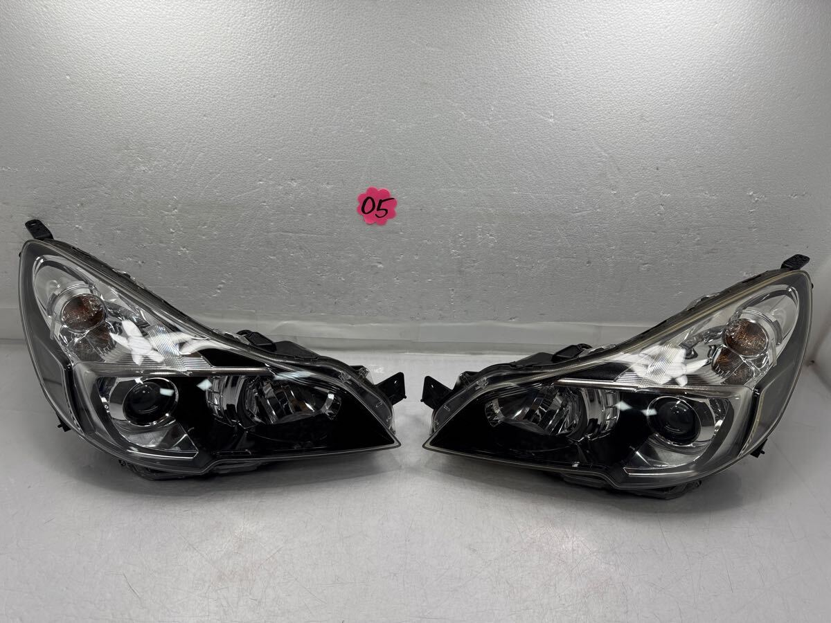 BR9 BM9 スバル レガシィ純正 HID ヘッドライト 左右セット インナー ブラック KOITO 100-20061 HCHR-731 刻印 4N (A-28)拍卖