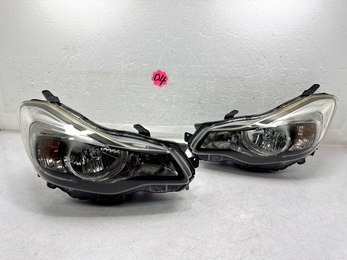 インプレッサ GP2 前期 ヘッドライト 左右 スタンレー P9932 キセノン HID 刻印1F (A-30)拍卖