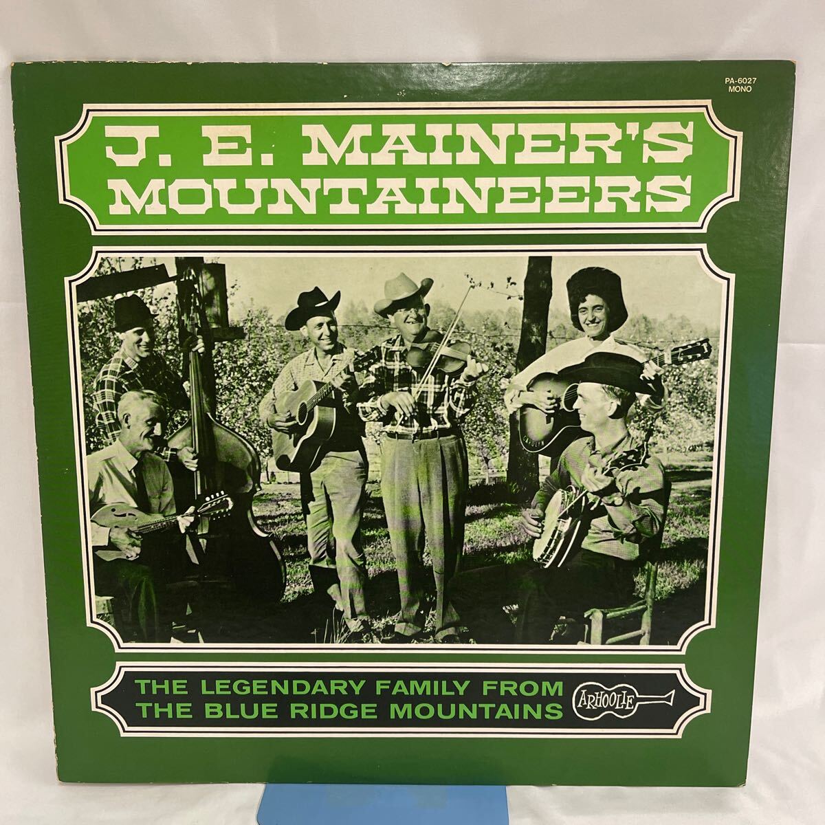 50714N 国内盤 見本盤 12inch LPレコード★J.E.MAINER'S MOUNTAINEERS /THE LEGENDARY FAMILY FROM THE BLUE RIDGE MOUNTAINS ★PA-6027拍卖