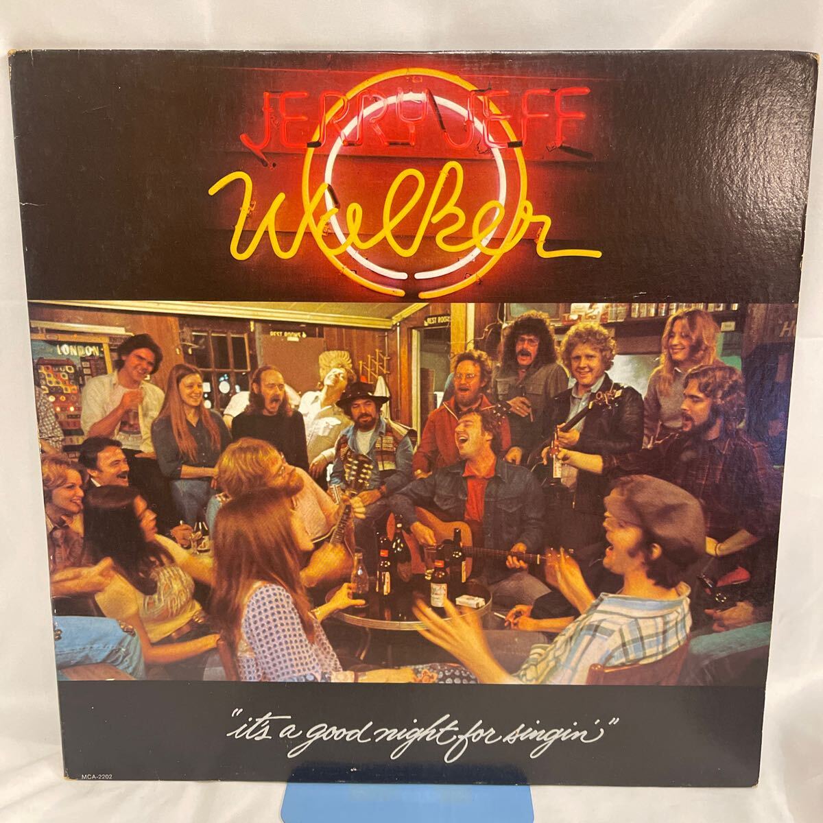50720N US盤 12inch LPレコード★JERRY JEFF WALKER /IT'S A GOOD NIGHT FOR SINGING ★MCA-2202拍卖