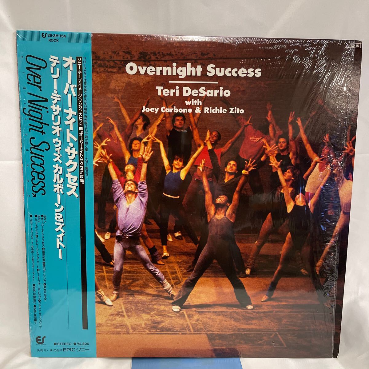 50726N 国内盤 帯付 12inch LPレコード★TERI DESARIO with CARBONE & ZITO/OVERNIGHT SUCCESS ★28.3H-154拍卖