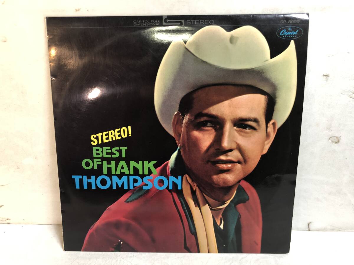 50705S 12inch LP★ハンク・トンプスン/HANK THOMPSON/STEREO! BEST OF HANK THOMPSON★CP-8099拍卖