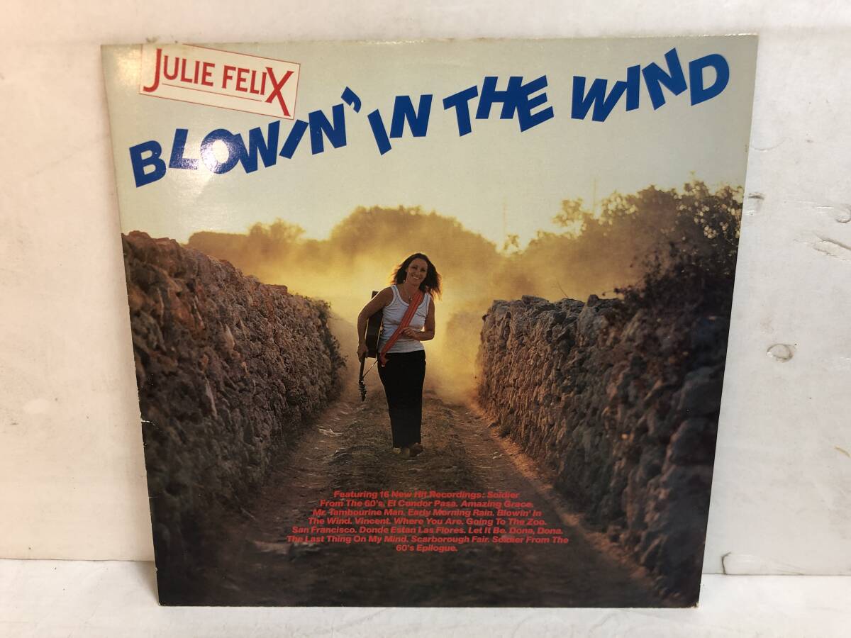 50713S 輸入盤 12inch LP★JULIE FELIX/BLOWIN' IN THE WIND★EXIT 33 103拍卖