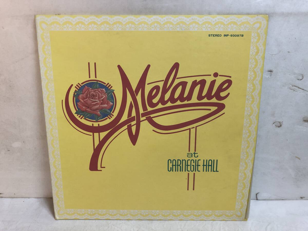 50713S 12inch 2LP★メラニー/MELANIE AT CARNEGIE HALL★INP-93097~98拍卖