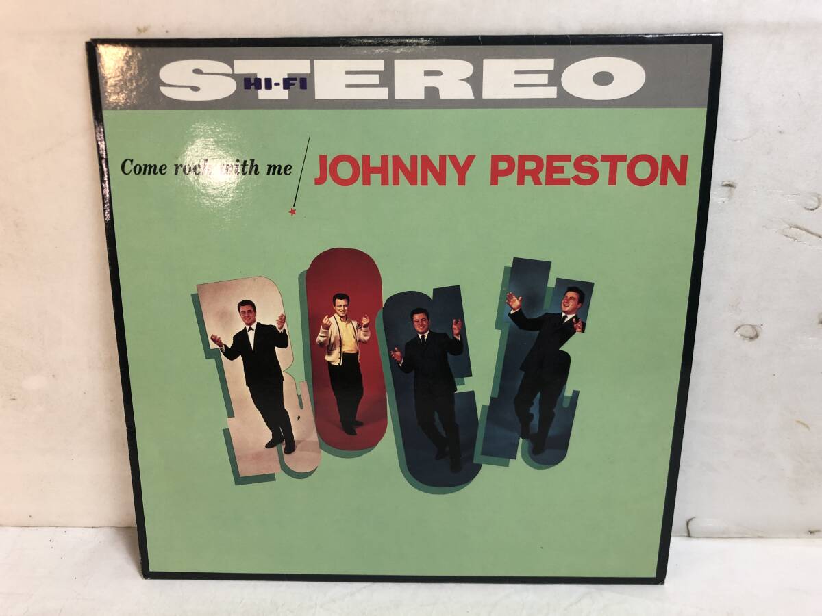 50714S ITALY盤 12inch LP★JOHNNY PRESTON/Come rock with me★ST 60609拍卖