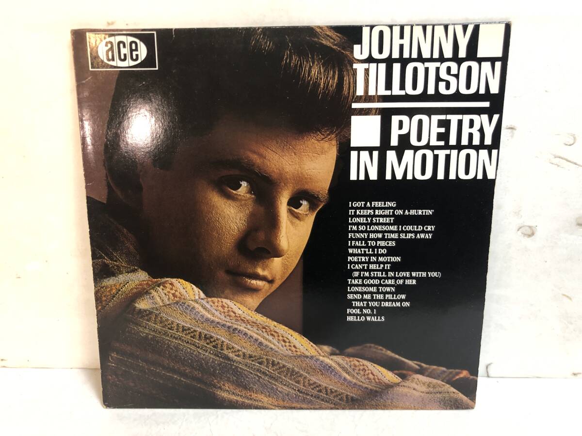 50718S EEC盤 12inch LP★JOHNNY TILLOTSON/POETRY IN MOTION★CH 74拍卖