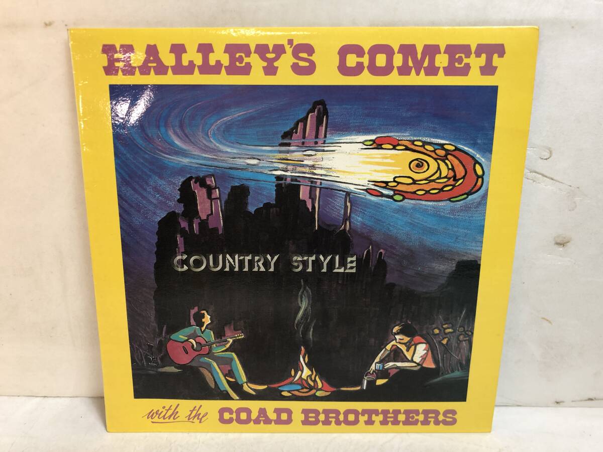 50718S 輸入盤 12inch LP★HALLEY'S COMET/COUNTRY STYLE WITH THE COAD BROTHERS★CRS-115拍卖
