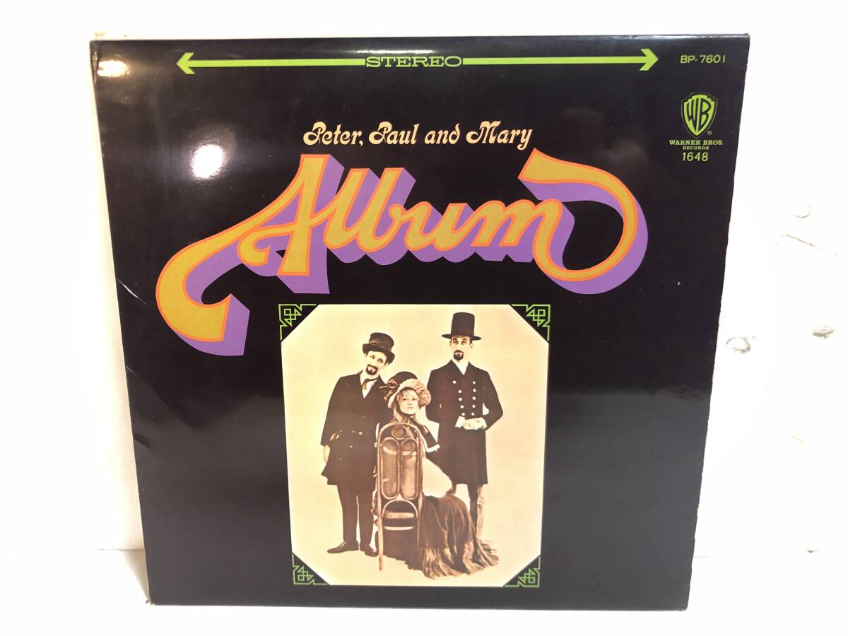 50720S 赤盤 12inch LP★ピーター・ポール & マリー/PETER PAUL & MARY ALBUM★BP-7601拍卖