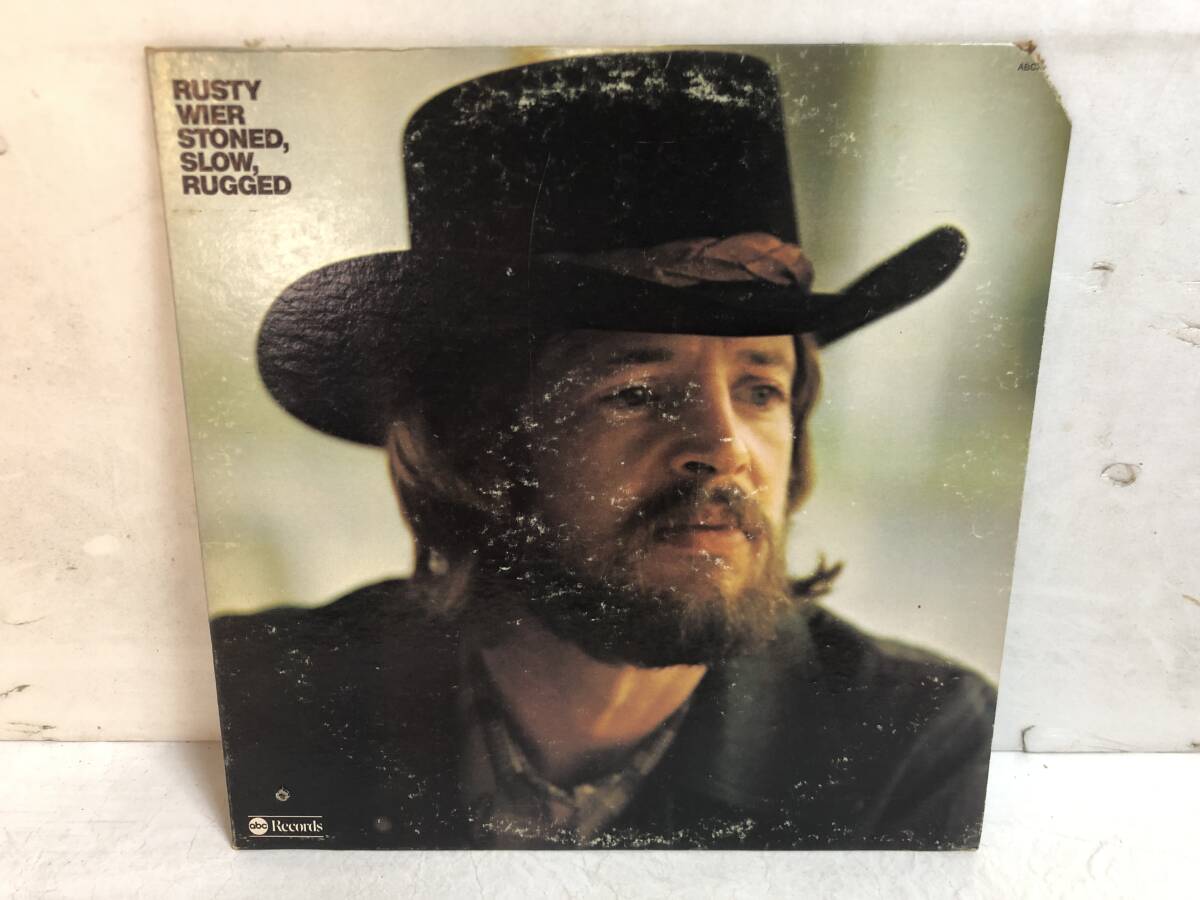50721S US盤 12inch LP★RUSTY WIER/STONED, SLOW, RUGGED★ABCX-820拍卖