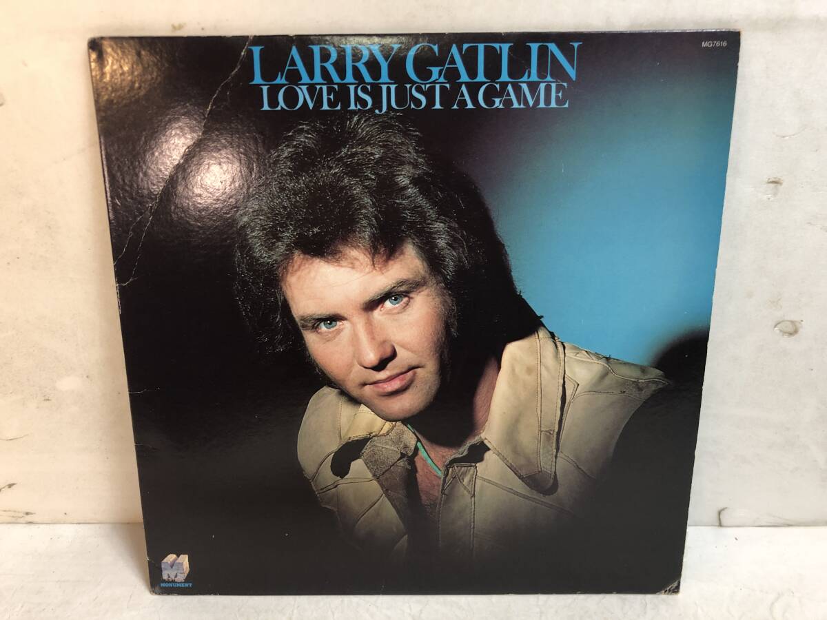 50724S US盤 12inch LP★LARRY GATLIN/LOVE IS JUST A GAME★MG 7616拍卖